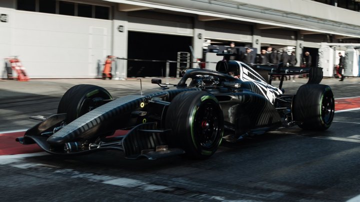 Valtteri Bottas v Barceloně