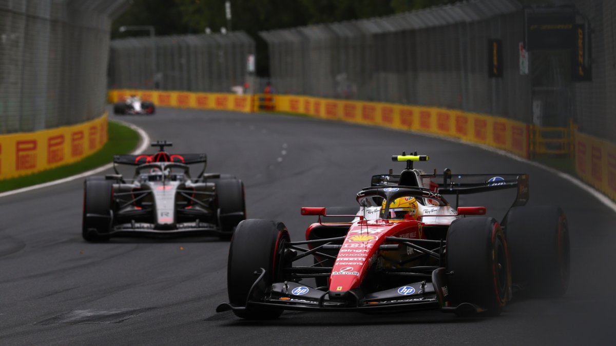 Lewis Hamilton a Gabriel Bortoleto