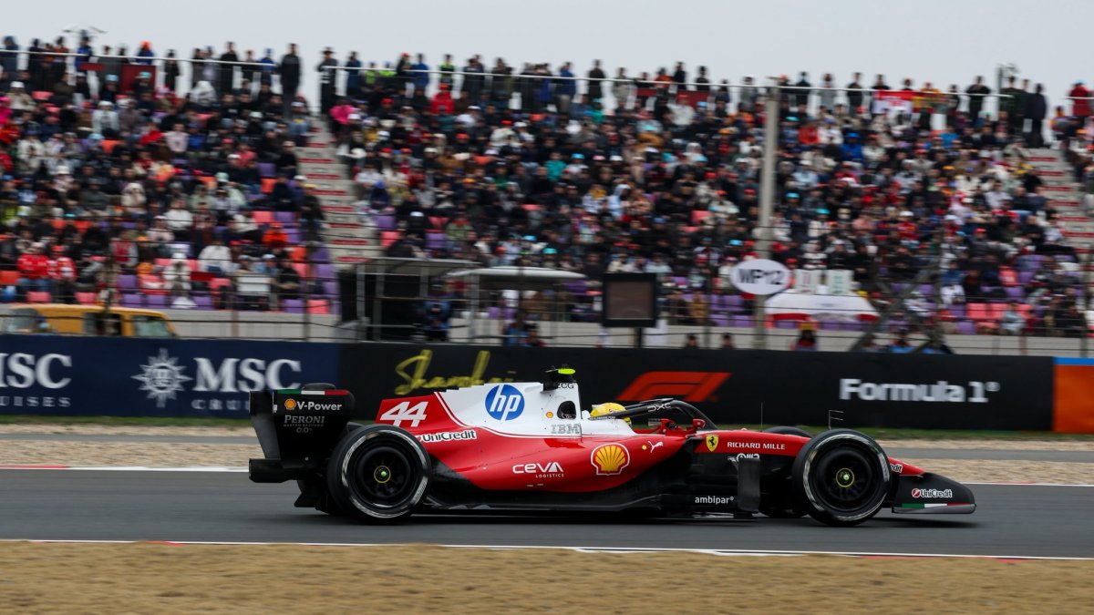 Lewis Hamilton v Číně