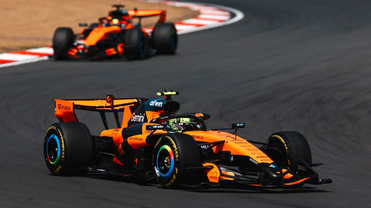 Lando Norris a Oscar Piastri 