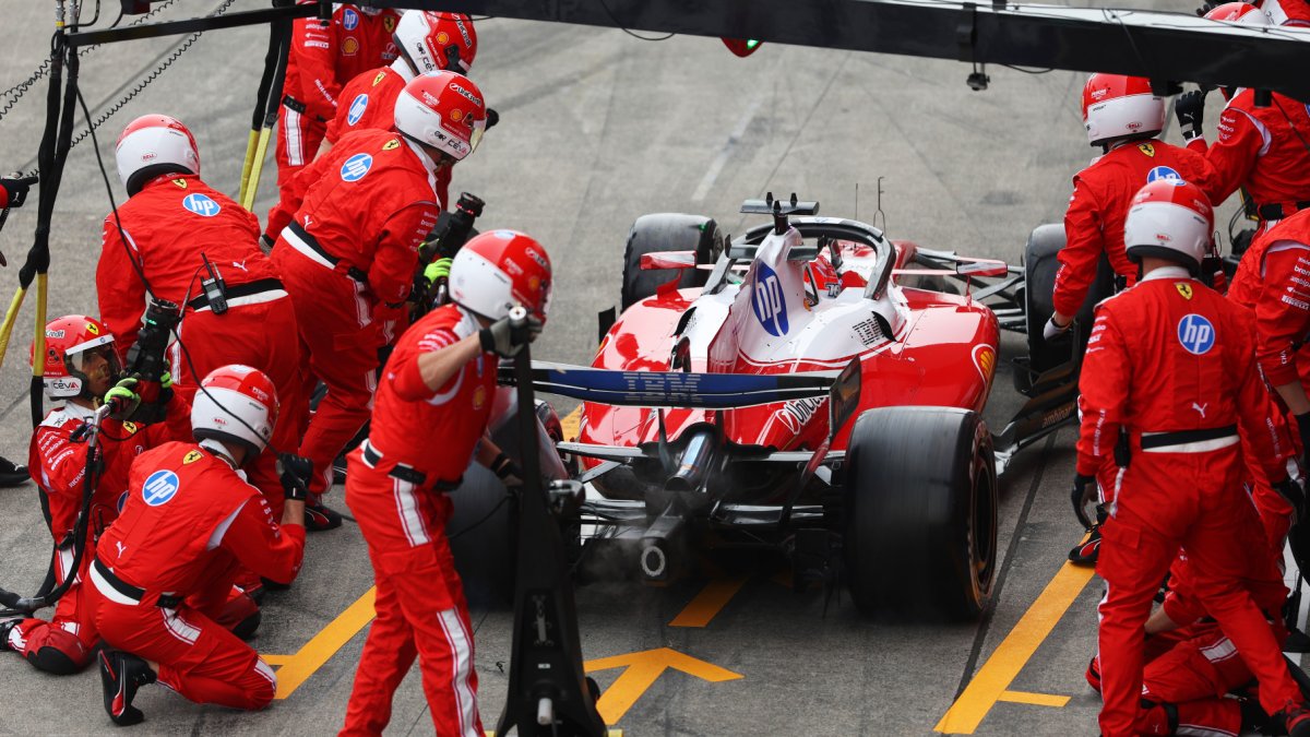 Pit stop Ferrari
