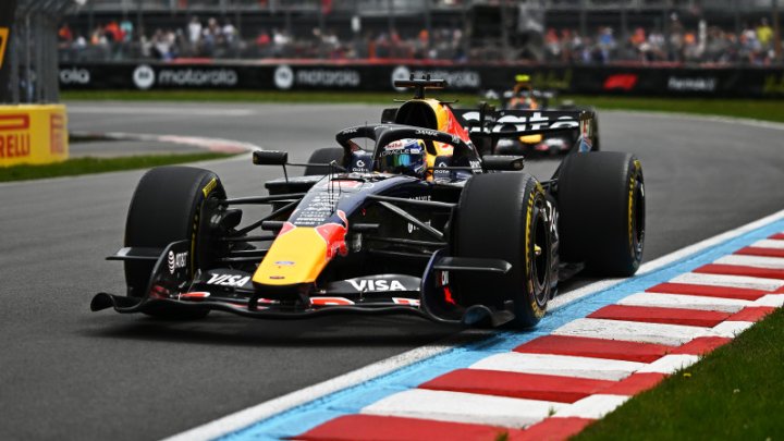 Max Verstappen v Kanadě