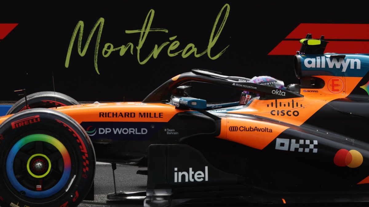 Lando Norris v Kanadě