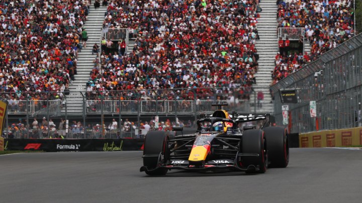 Max Verstappen v Kanadě