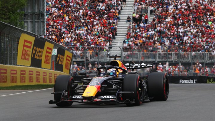 Max Verstappen v Kanadě