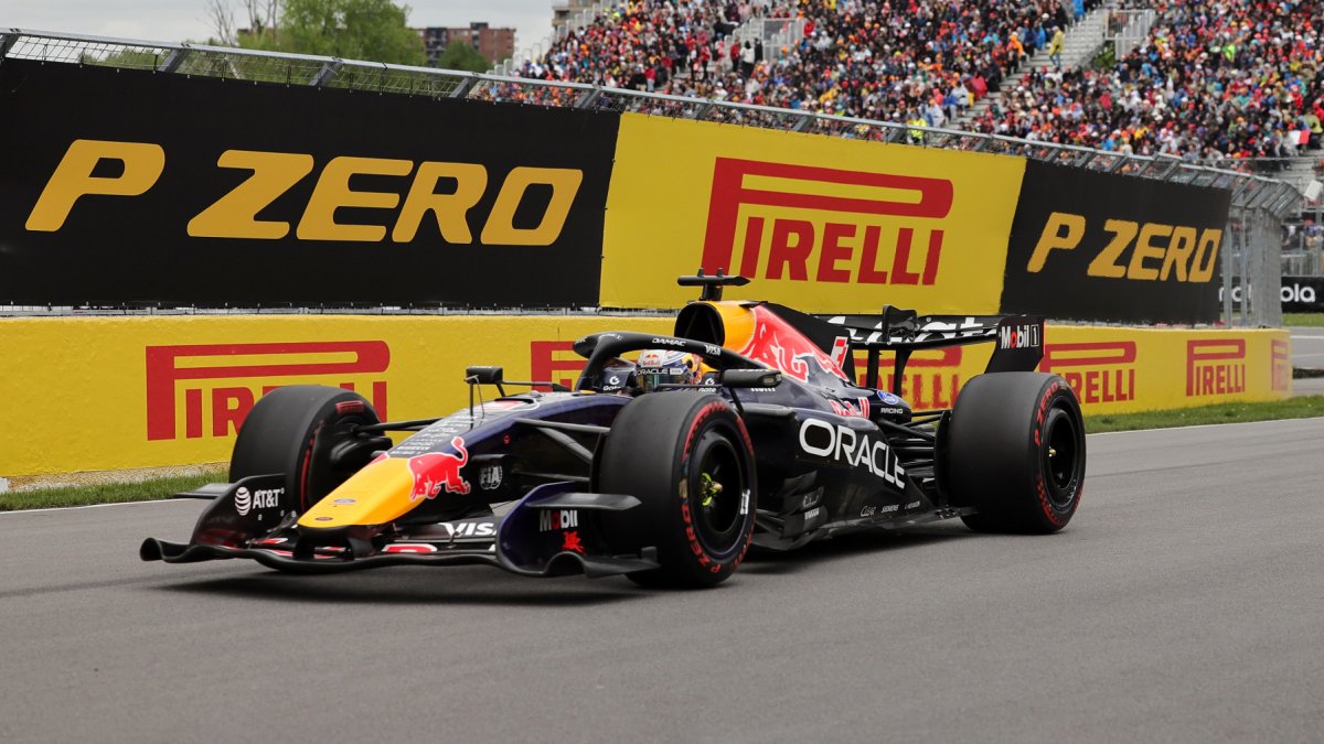 Max Verstappen v Kanadě