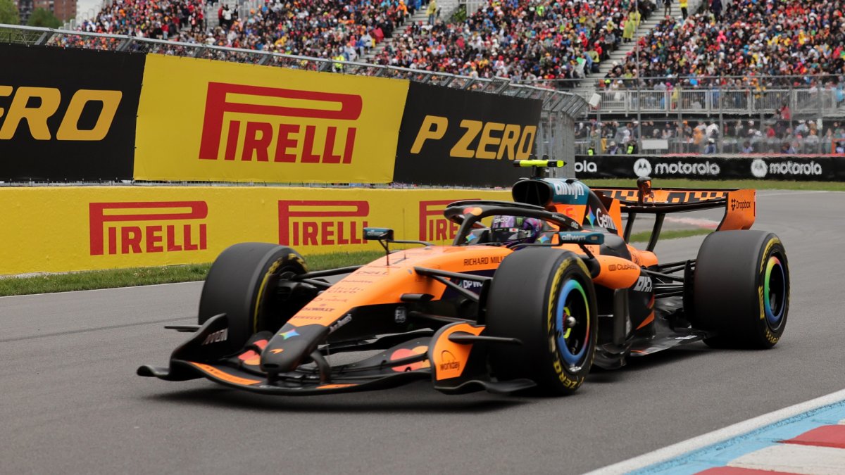 Lando Norris v Kanadě