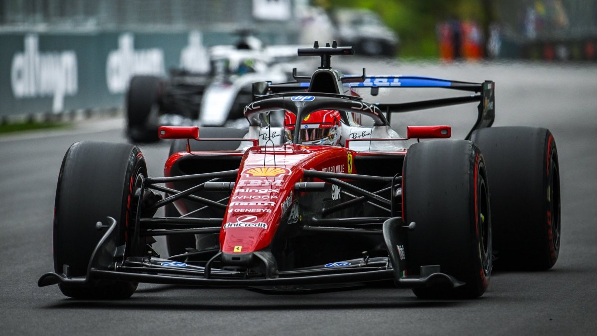 Charles Leclerc v Kanadě