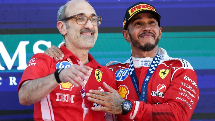 Lewis Hamilton v Barceloně