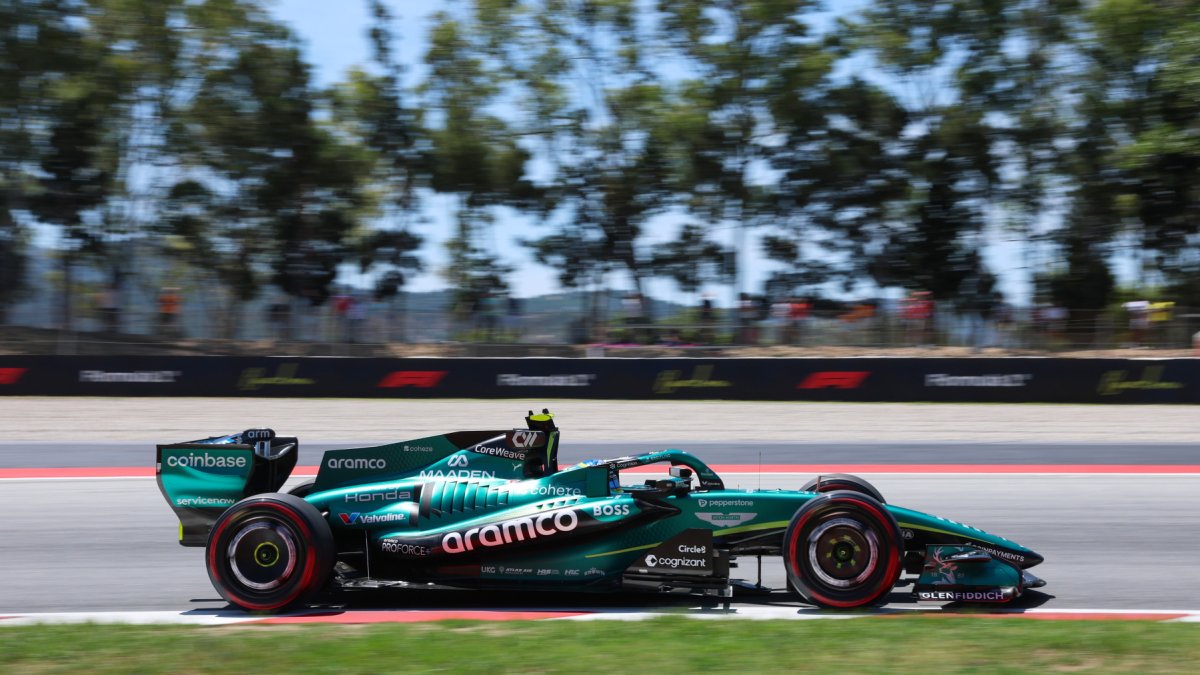 Fernando Alonso v Barceloně