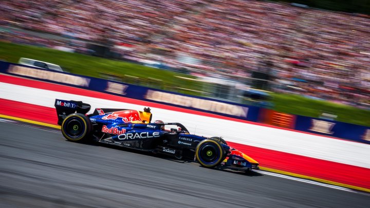 Max Verstappen v Rakousku