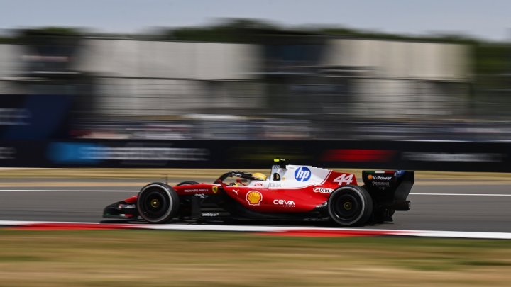 Lewis Hamilton na Silverstone