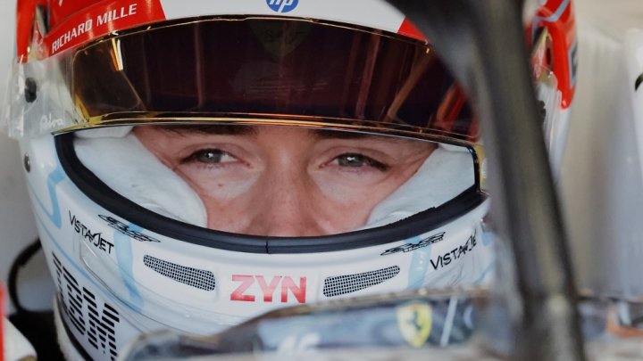 Charles Leclerc během GP Velké Británie