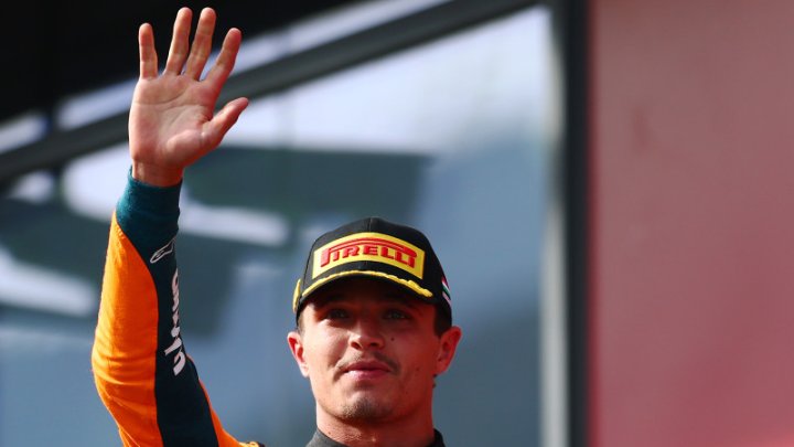 Lando Norris vyhrál v Maďarsku