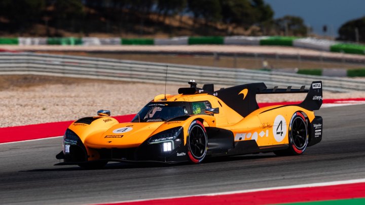 Lando Norris testoval hypercar Mclarenu