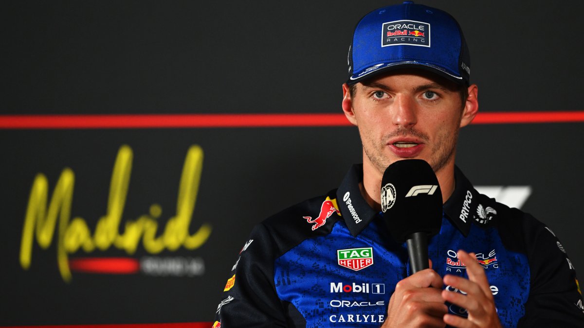 Max Verstappen v Madridu