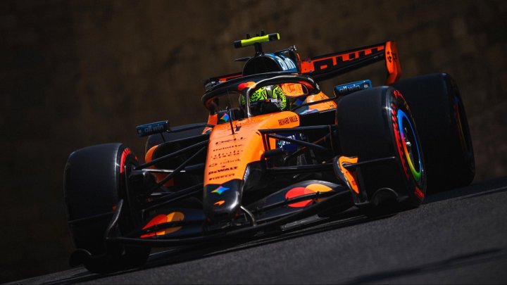 Lando Norris v Baku